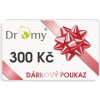 Dárkový poukaz Dromy Dárkový poukaz - elektronický .: 300 Kč