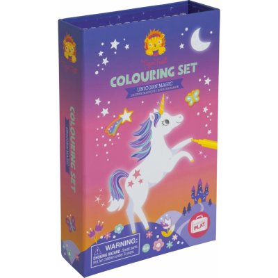 Tiger Tribe Omalovánky Colouring Set -corn Magic – Zboží Dáma
