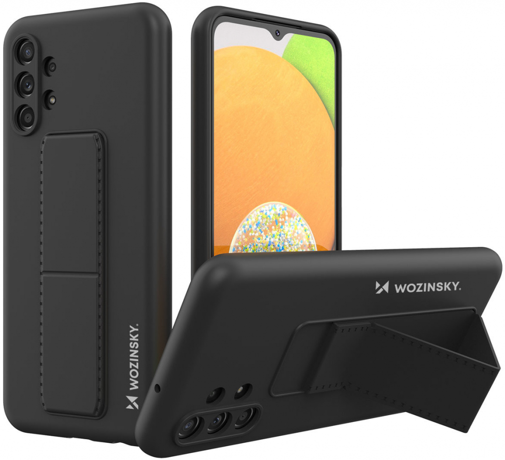 Pouzdro Wozinsky Kickstand Case Samsung Galaxy A23 černé