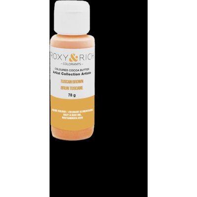 Roxy and Rich Kakaové máslo barevné tuscan brown 78 g – Sleviste.cz