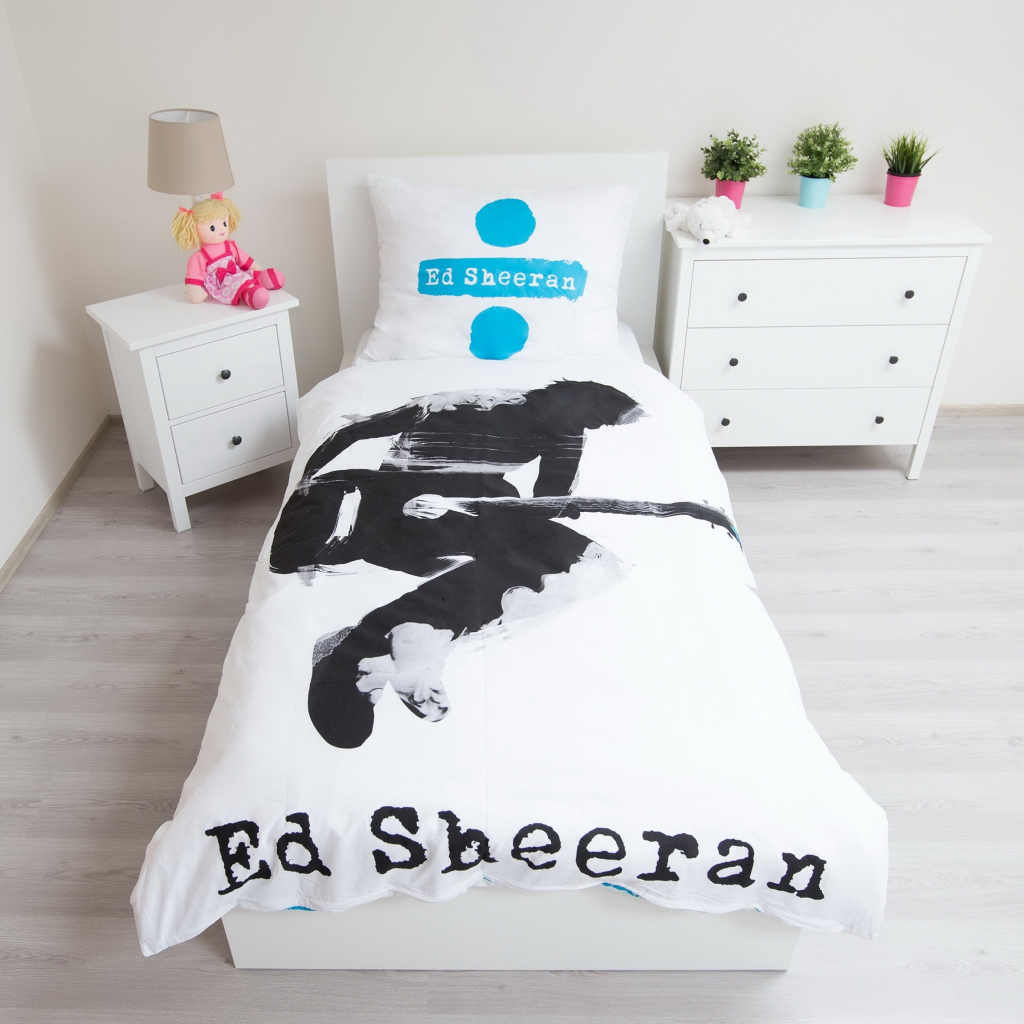 Jerry Fabrics Povlečení Ed Sheeran 140x200 70x90 od 199 Kč - Heureka.cz