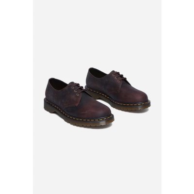 Dr. Martens 1461 Waxed pánské hnědá 30681294 – Zboží Mobilmania