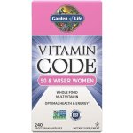 Garden of Life Vitamin Code 50 pro ženy po padesátce 120 kapslí – Zboží Mobilmania
