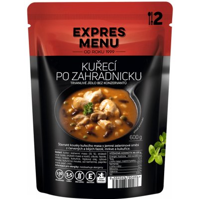 Expres Menu Kuřecí po zahradnicku 600 g – Zbozi.Blesk.cz