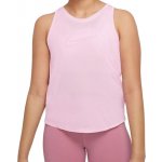 Nike Dri-Fit One Training Tank pink foam/elemental pink – Sleviste.cz