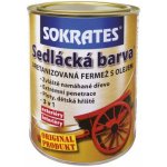 Sokrates sedlácká barva 0,7 kg šedá antracit – Sleviste.cz