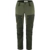 Dámské sportovní kalhoty Fjällräven Keb Trousers Curved W DEEP FOREST-LAUREL GREEN