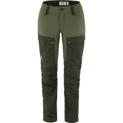 Fjällräven Keb Trousers Curved W DEEP FOREST-LAUREL GREEN