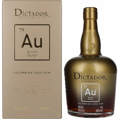 Dictador Aurum 40% 0,7 l (karton) – Hledejceny.cz
