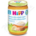 HiPP BIO Zelenina s rýží a telecím masem 220 g – Zboží Mobilmania