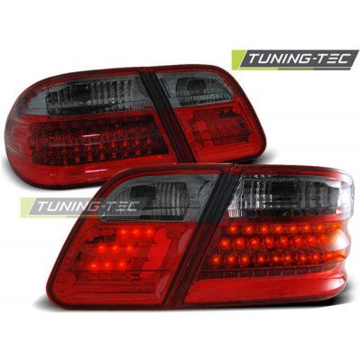 Tuning-Tec Zadní čirá LED světla Mercedes Benz E W210 (1995 - 2002) - červené kouřové – Hledejceny.cz
