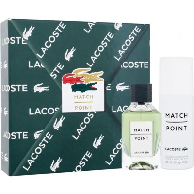 Lacoste Match Point EDT 100 ml + deodorant 150 ml dárková sada – Hledejceny.cz