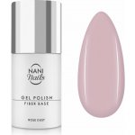 NANI gel lak Fiber Base Rose Dust 5 ml – Zboží Dáma