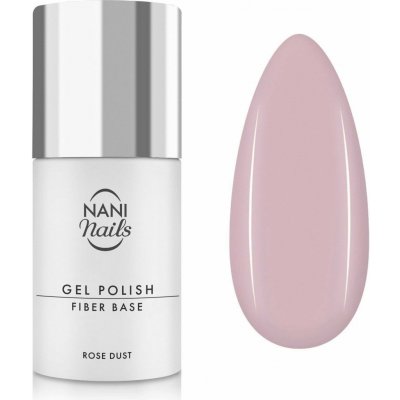 NANI gel lak Fiber Base Rose Dust 5 ml – Zboží Dáma