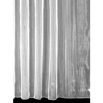 Mantis organzová záclona UNI 504/601 s olůvkem, bílá, výška 220cm ( v metráži) – Zboží Mobilmania