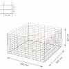 Pletiva TopGabion Gabionový koš bez víka: 100×100×50 cm - oko sítě 10×5 cm