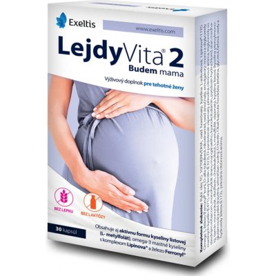 LejdyVita 2 Budu máma 30 kapslí – Hledejceny.cz