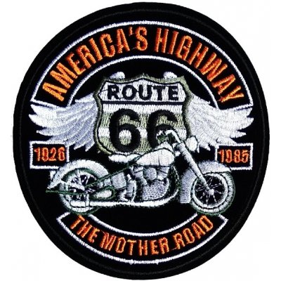 Nášivka Route 66 malá – Zbozi.Blesk.cz
