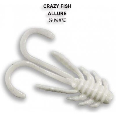 Crazy Fish Allure 2,7 cm 59 White 10 ks – Zbozi.Blesk.cz