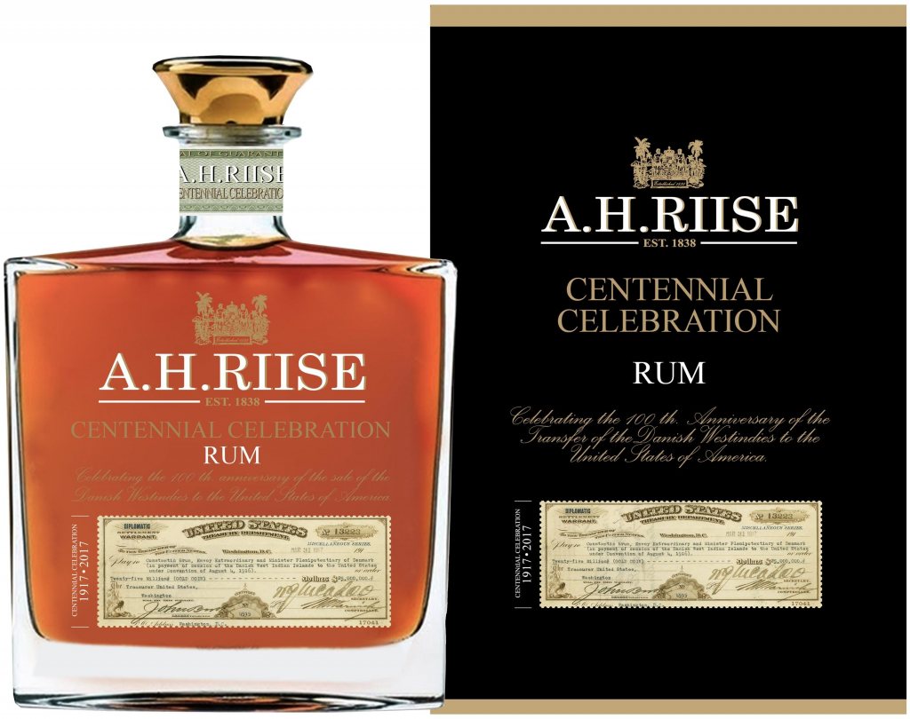 A.H. Riise Centennial 21y 45% 0,7 l (karton)