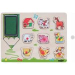 WOODY Razítková vkládačka Domácí zvířata – Zboží Dáma