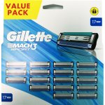 Gillette Mach3 Sport 17 ks – Zboží Mobilmania