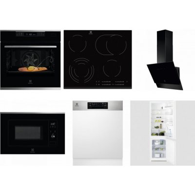 Set Electrolux KOBCS31X + EHF6547FXK + LFV616K + LMS2203EMX + EEM48300IX + LNT3LF18S – Hledejceny.cz