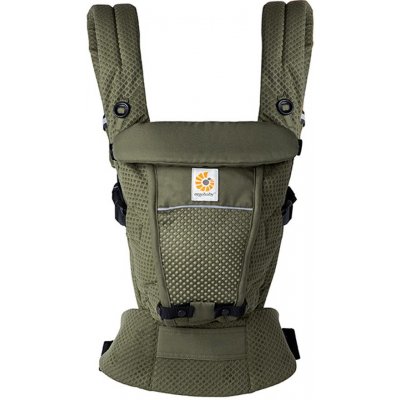 ERGOBABY ADAPT Soft Flex Mesh Olive zelená – Zboží Mobilmania