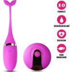 VšeNaSex.cz Bezdrátové vibrační vajíčko USB Purple Whale – Zboží Dáma
