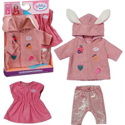 Zapf Creation BABY born Souprava s kabátkem a šatičkami 43 cm – Hledejceny.cz
