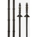 LeMieux Měkké gumové otěže se zarážkami Soft Rubber hnědá /Brass Drezurní – Hledejceny.cz