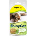 Gimborn GimCat ShinyCat tuňák s kočičí trávou 2 x 70 g – Zboží Mobilmania