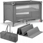 Sesttino Cestovní postýlka Lia Plus šedá – Zboží Mobilmania