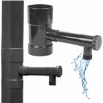 Bradas Lapač Sběrač dešťové vody s ventilem 100 mm černý – HobbyKompas.cz