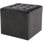 SIGNAL Taburet LORI velvet béžová – Sleviste.cz