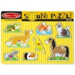 Melissa & Doug puzzle se zvuky domácí zvířata – Sleviste.cz