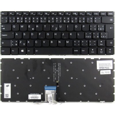 česká klávesnice Lenovo Yoga 510-14 510-14AST 510-14IKB 510-14ISK 710-14 710-14ISK 710-14IKB černá CZ/SK podsvit – Zbozi.Blesk.cz