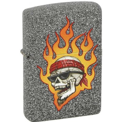 Zippo Flame Skull matný – Hledejceny.cz