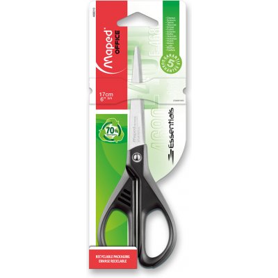 Maped Kancelářské nůžky Essentials Green 17 cm – Zboží Živě