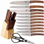 Bergner BG 8911 MM sada nožů v dřevěném bloku 6 ks – Zboží Dáma