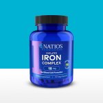 Natios Iron Chelated Complex Železo bisglycinát 18 mg 90 veganských kapslí – Hledejceny.cz