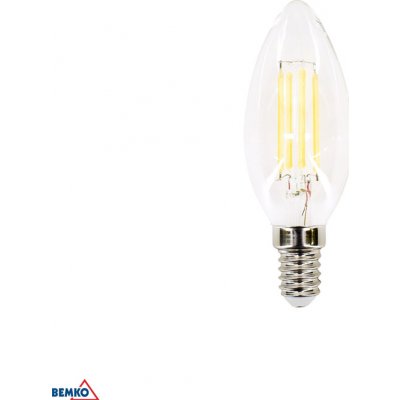 Bemko LED žárovka 230V E14 C35 6W 700LM 2700K 320ST – Zbozi.Blesk.cz