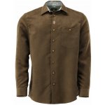 Pánská myslivecká košile Trachten hnědá – Zboží Dáma