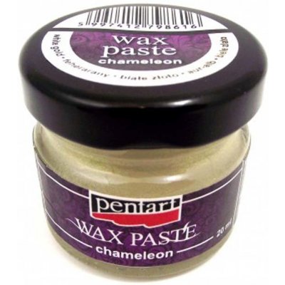 pentart Vosková pasta Chameleon bílé zlato 20ml – Zboží Dáma