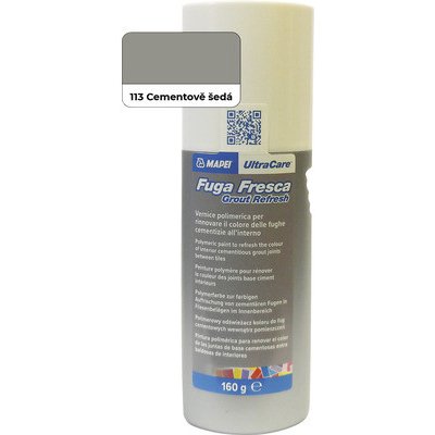 Fuga Mapei Fresca 113 šedá 160 g – Hledejceny.cz