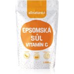 Allnature Epsomská sůl s vitamínem C 1000 g – Zboží Dáma