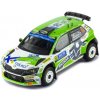 Sběratelský model IXO Škoda Fabia Rally2 EVO Rally Finland 2022 #20 Lindholm Hämäläinen 1:43