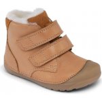 Bundgaard Barefoot zimní obuv Petit Mid Winter Cognac hnědá – Zboží Mobilmania