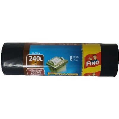 pytle na odpadky 240l (8ks) extra pevné 120x150cm ČER 50µ – Zbozi.Blesk.cz