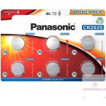 Panasonic CR2025 6ks – Hledejceny.cz